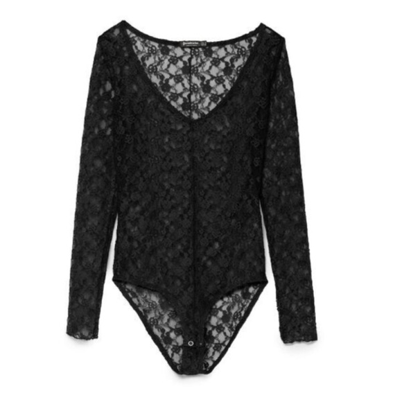 Stradivarius by Zara Lace Bodysuit - Picture 3 of 9